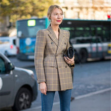 Load image into Gallery viewer, AEL Women Winter Autumn Suit Jacket high-quality 2017 Grace Female Coat Fashion Clothing
